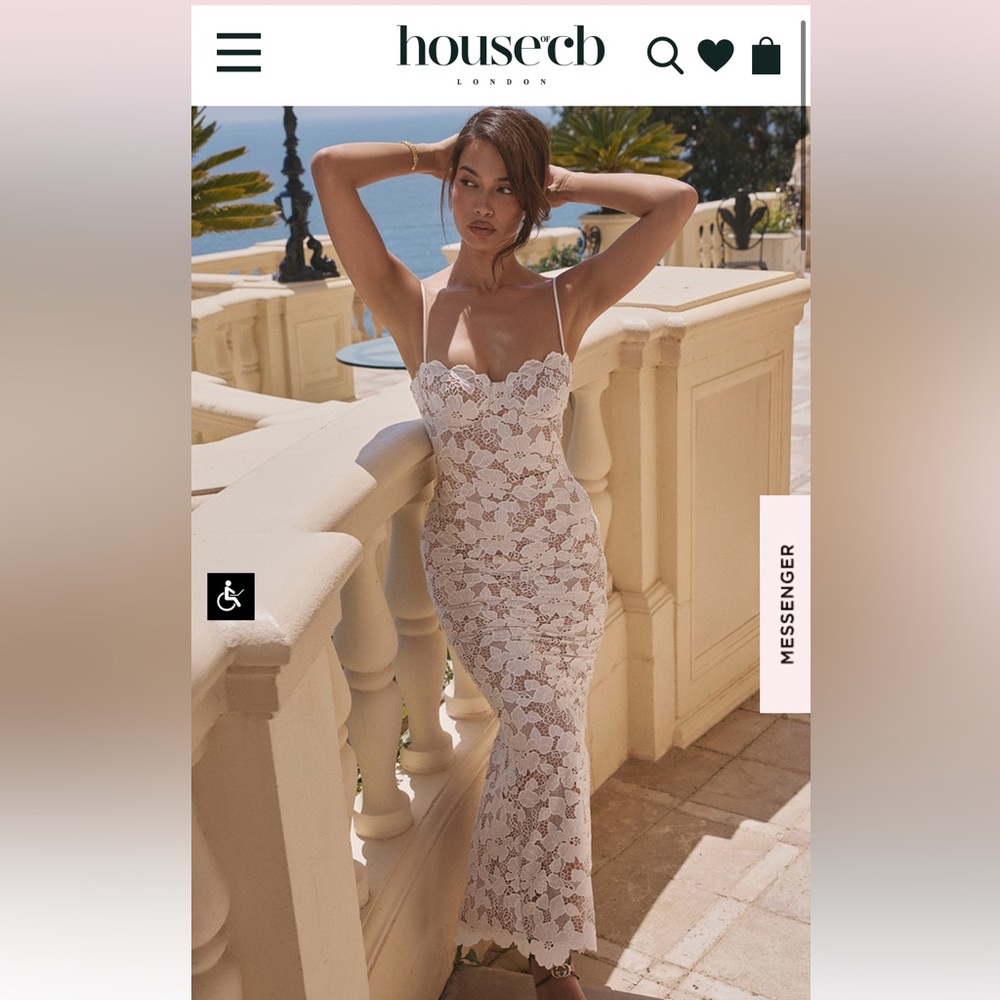 House of CB dress Pearl small fuller cup